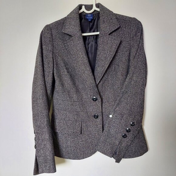 Reitmans Dark Grey Blazer Petite (Size 2) - Picture 1 of 10